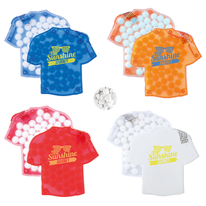 T-shirt mintdispenser duo