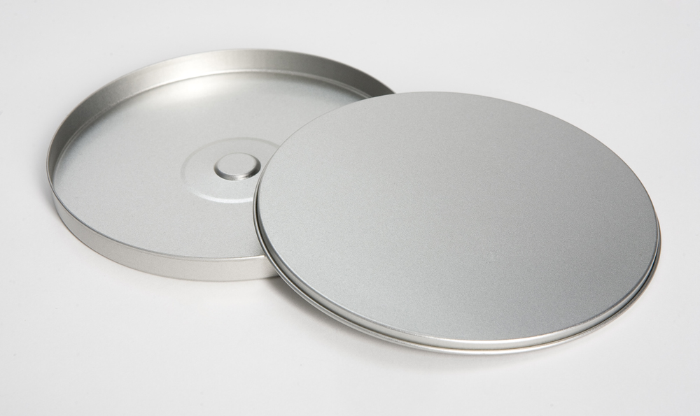 Rond cd blik