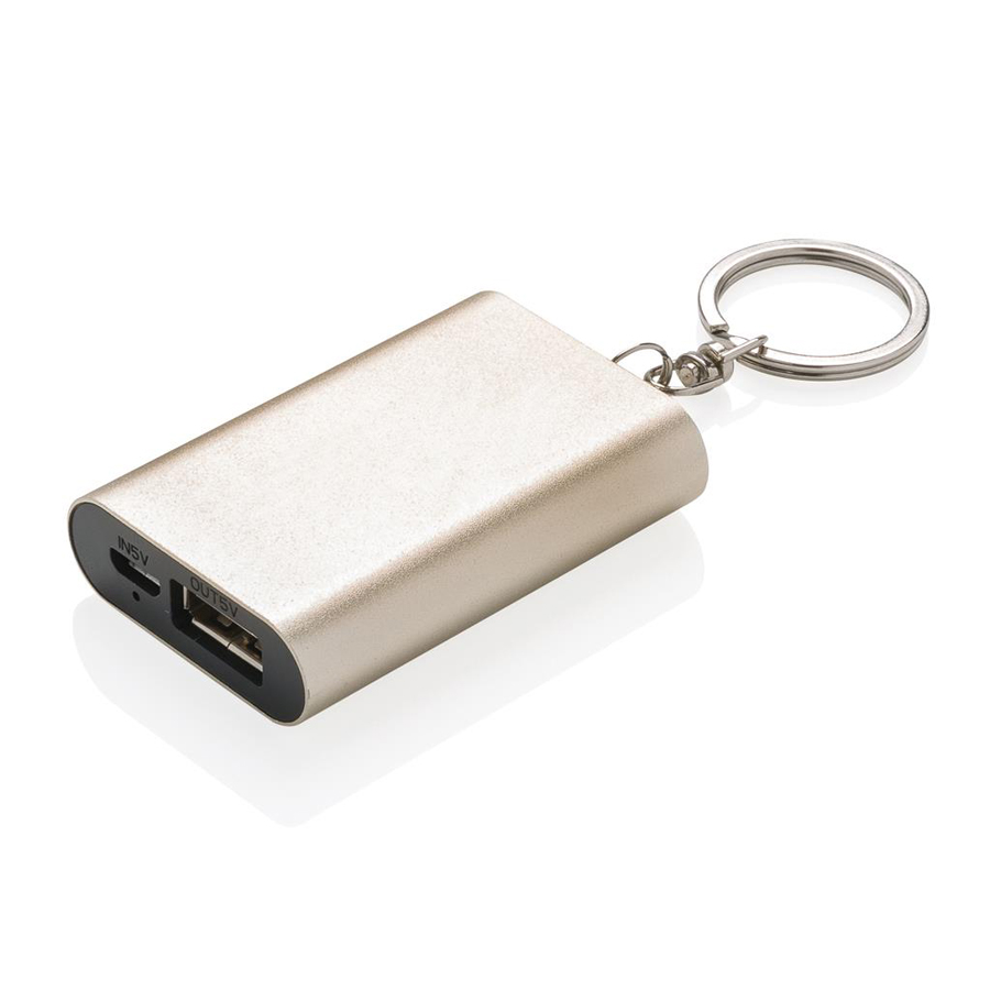 Bedrukte_powerbank_sleutelhanger_goud