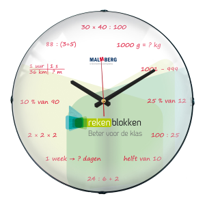 Wandklokken met logo