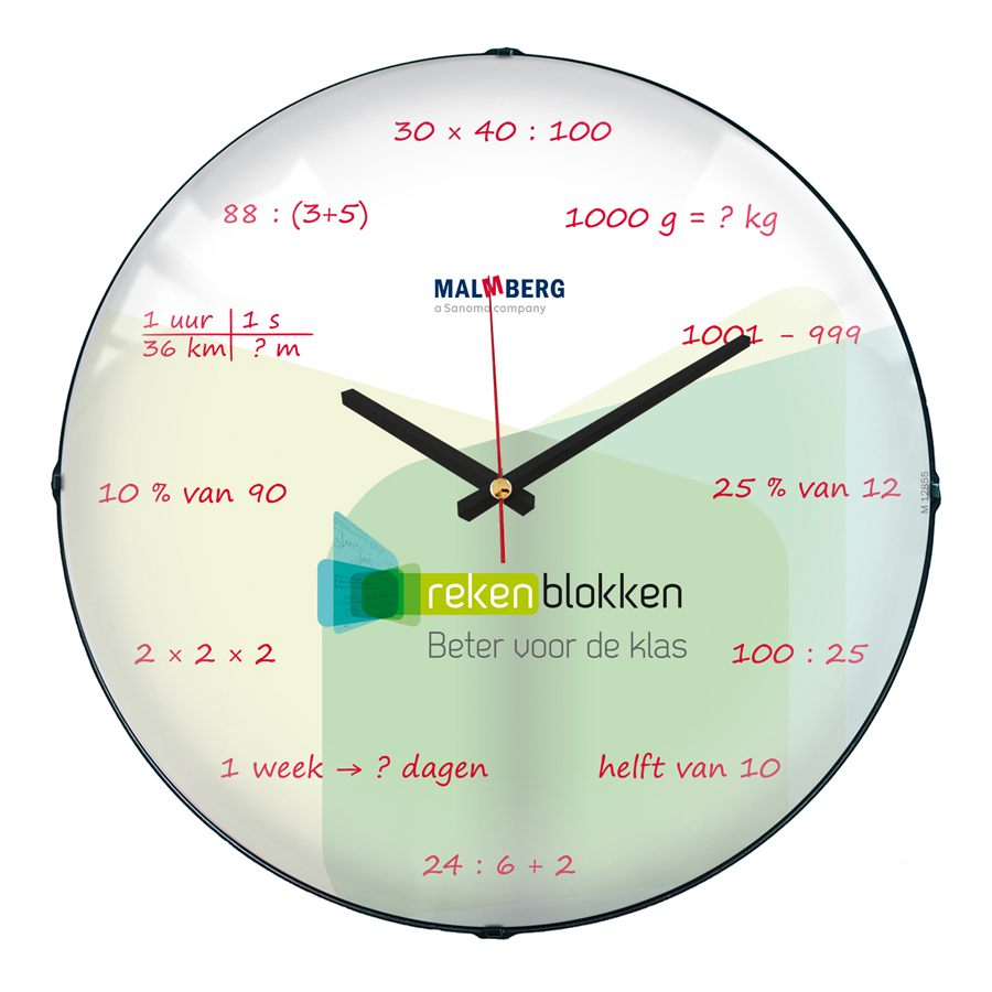 Wandklokken met logo