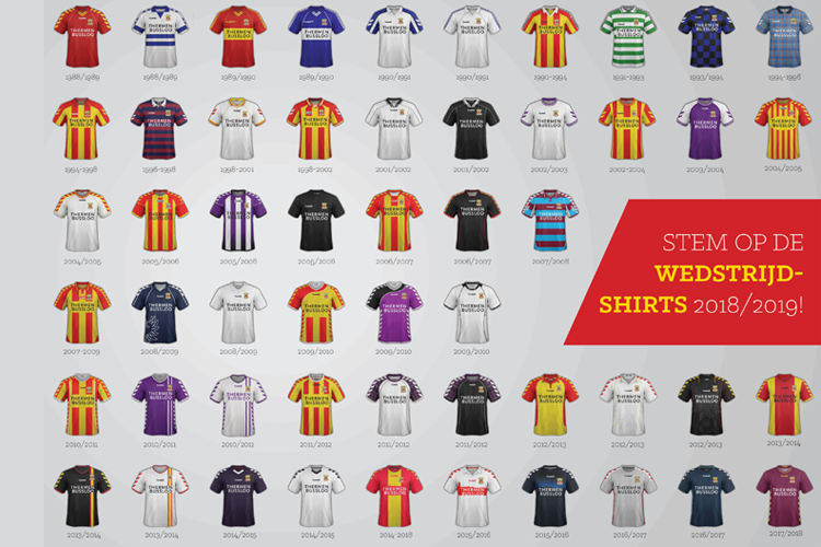 Hummel en Go Ahead Eagles vieren 30 jaar met #mijnshirts