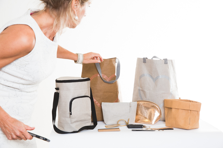 Functionele give-aways van FSC gecertificeerd wasbaar kraft. Veelzijdig, stijvol, MVO en oersterk.