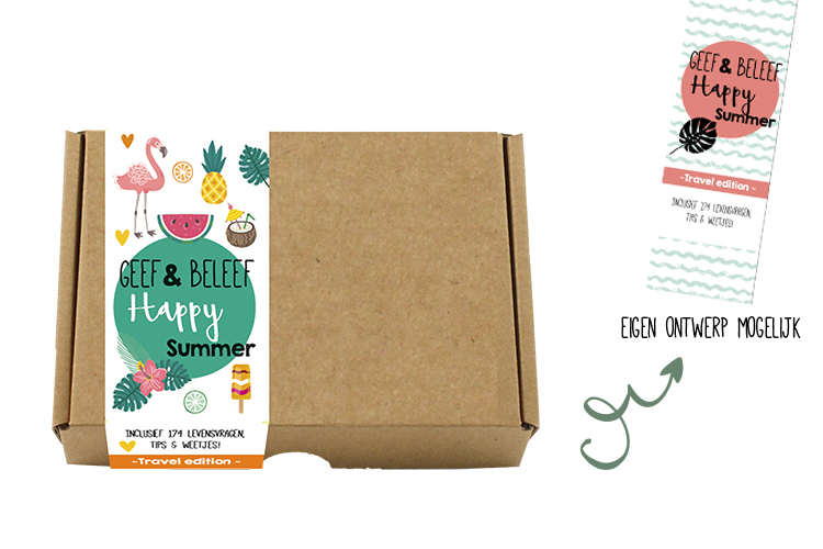 Geef & beleef een Happy Summer