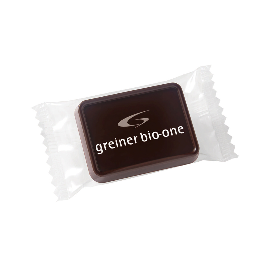 Logochocolaatjes 5 gram in cellofaan