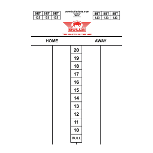 Bull's Darttel Flex 45x30 cm