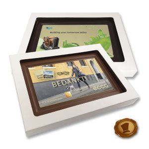Chocolade Fotolijstje met bedrukking