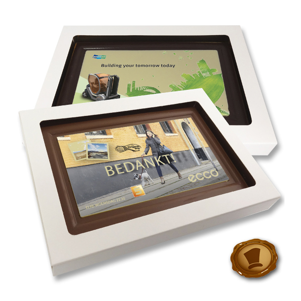 Chocolade Fotolijstje met bedrukking