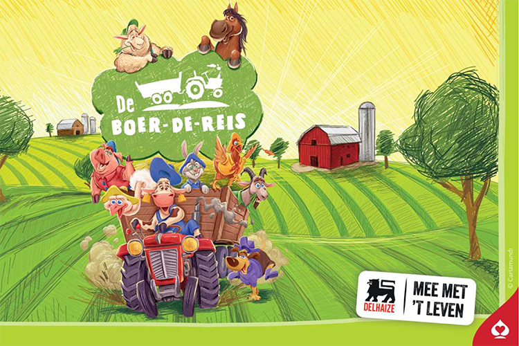 Delhaize campagne Boer de Reis