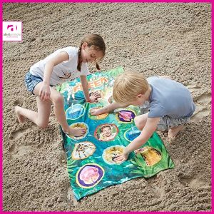 Handdoek met full colour bedrukking