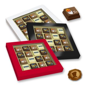 Premium Sint Pralines 16 stuks met logo