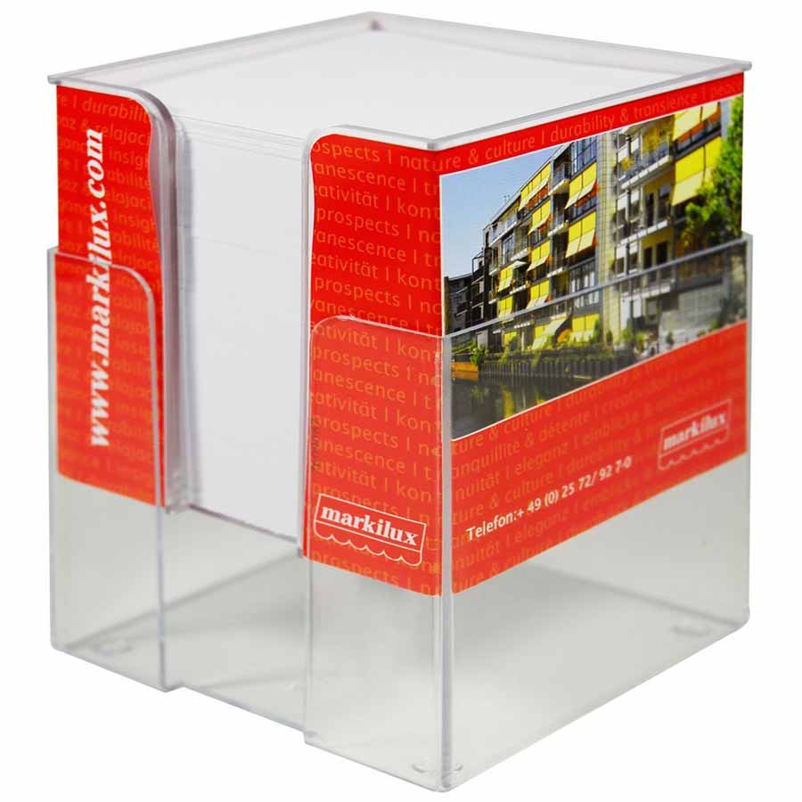 Doppelwandige zettelbox