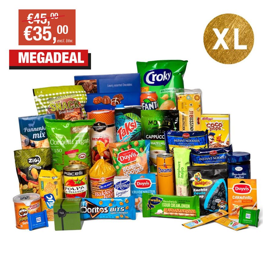 Kerstpakket 35 euro stunter