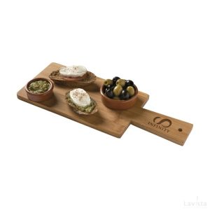Bedrukte Bamboo Serving hout goedkoop met logo