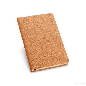 Goedkoop bedrukt notitieboekje Naturel met logo