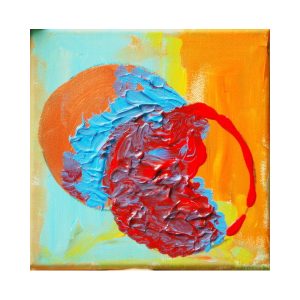 Schilderij The sun is shining just for us