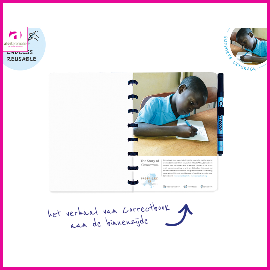 Correctboek met logo Correctboek met logo