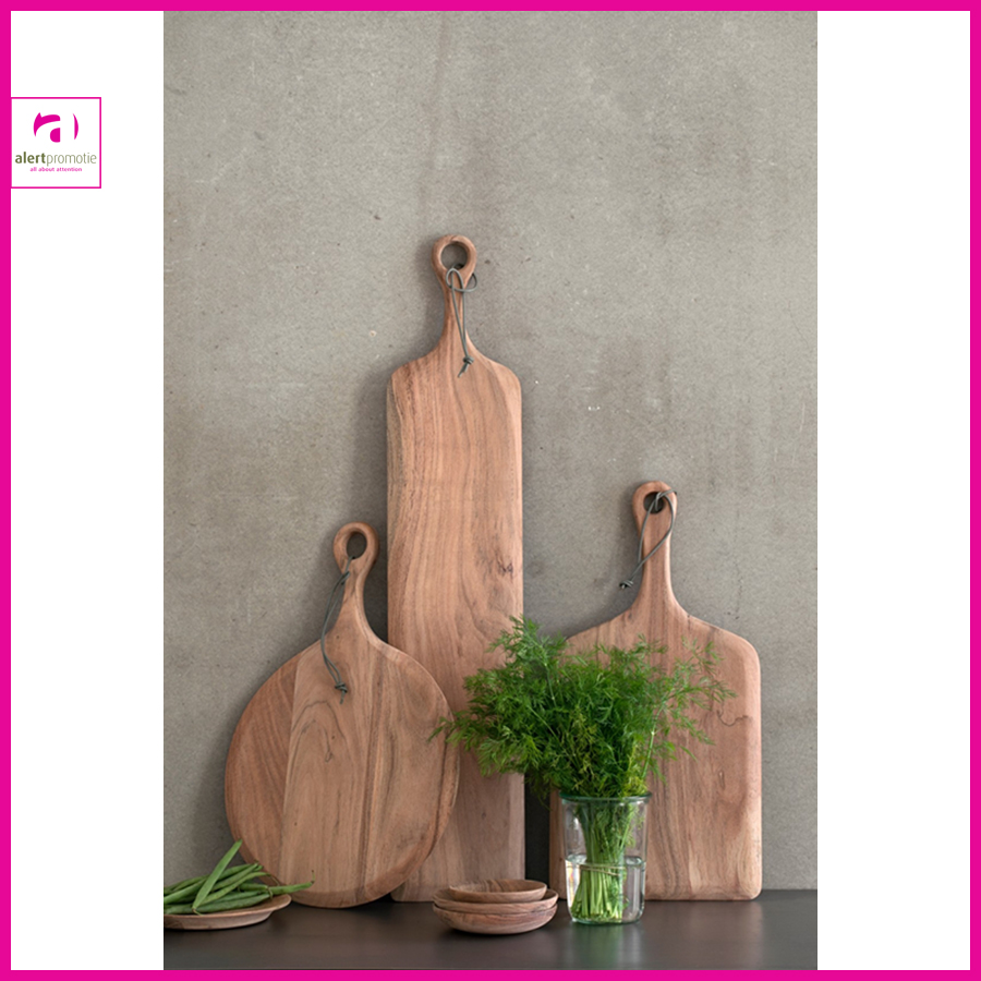 Houten borrelplank met logo Houten borrelplank met logo
