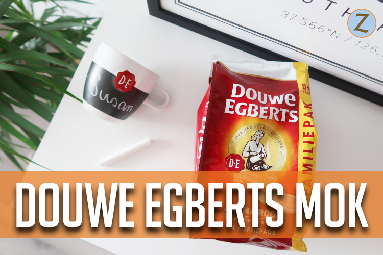PromZvlog 33 - Douwe Egberts krijtkoffiemok