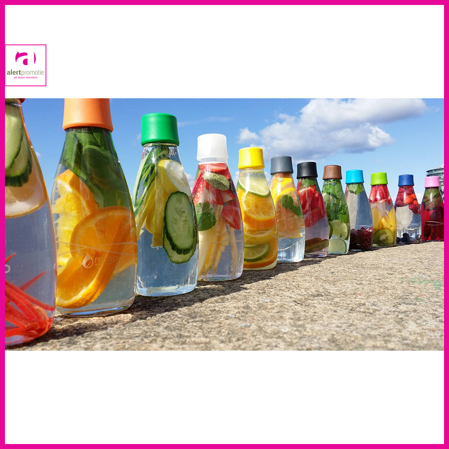 Retap waterfles met logo Retap waterfles met logo