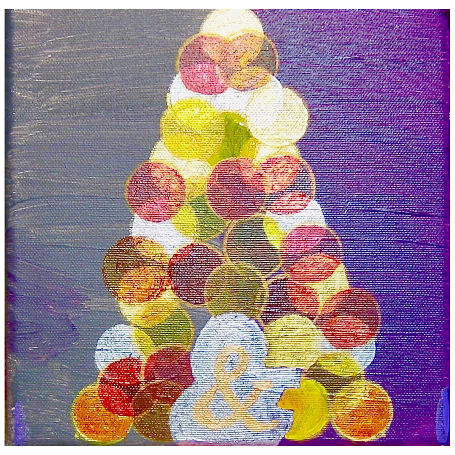 Schilderij We welcome this New Year Schilderij We welcome this New Year
