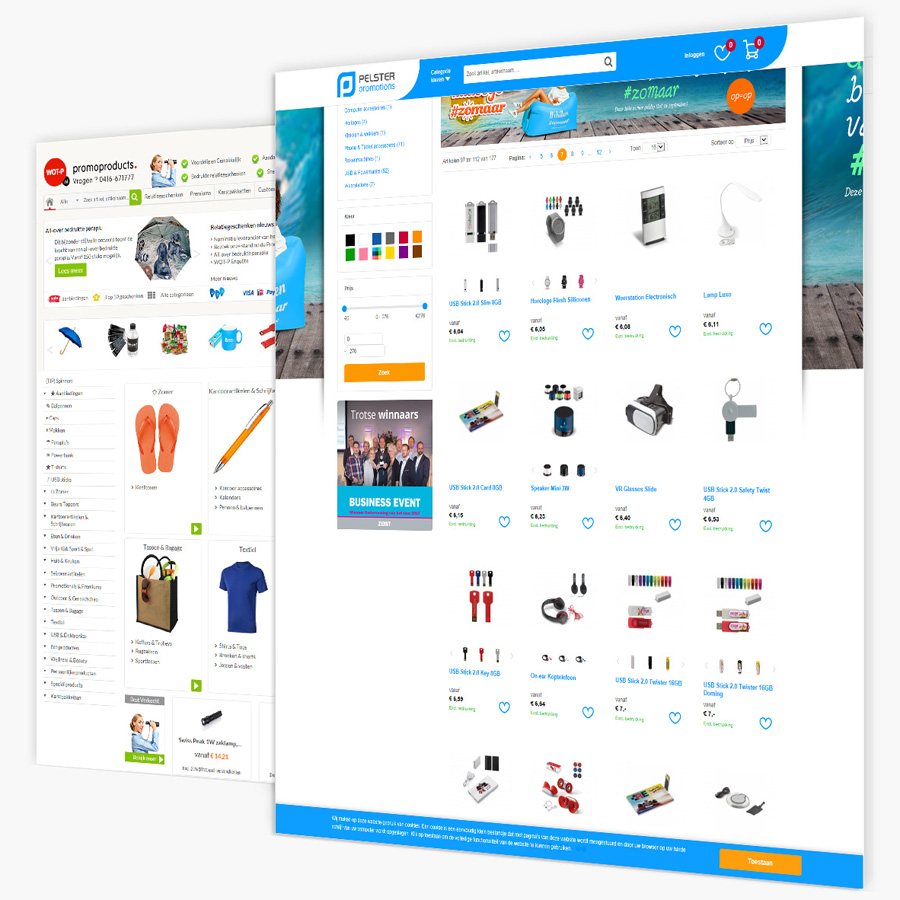 Promotional Webshop