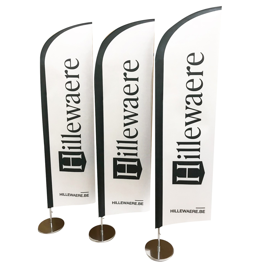 Bedrukte minibeachflag Torregrande Bedrukte minibeachflag Torregrande