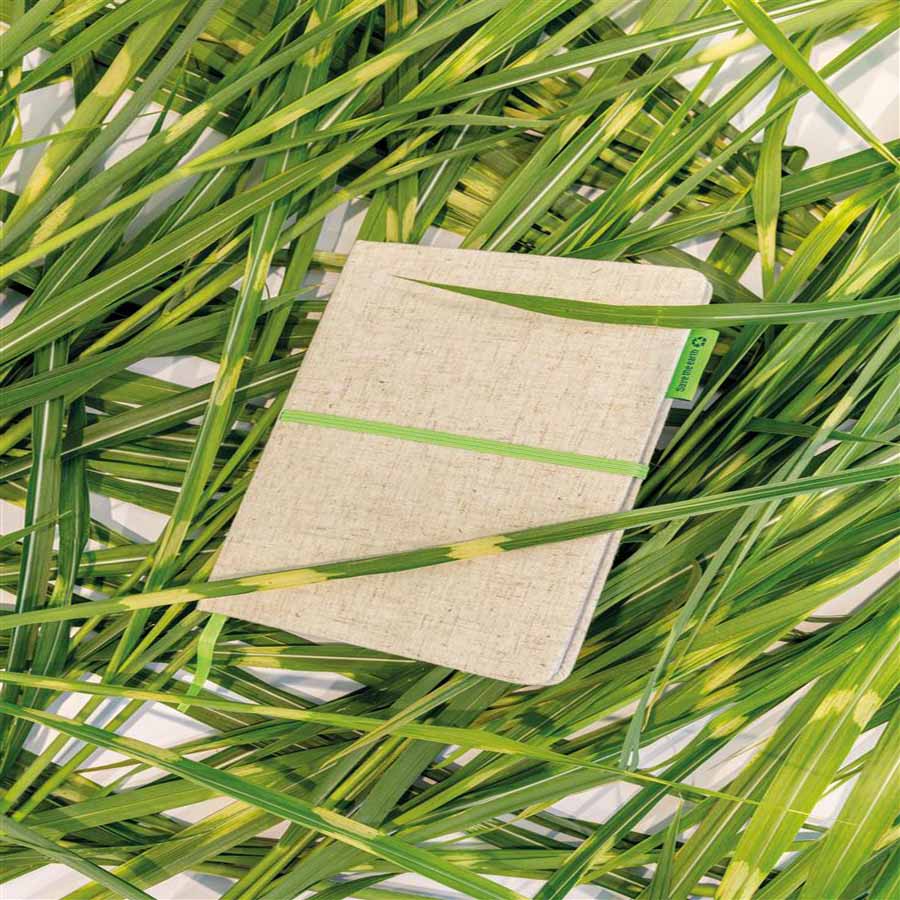 Eco jute A5 notitieboek 2 Eco jute A5 notitieboek