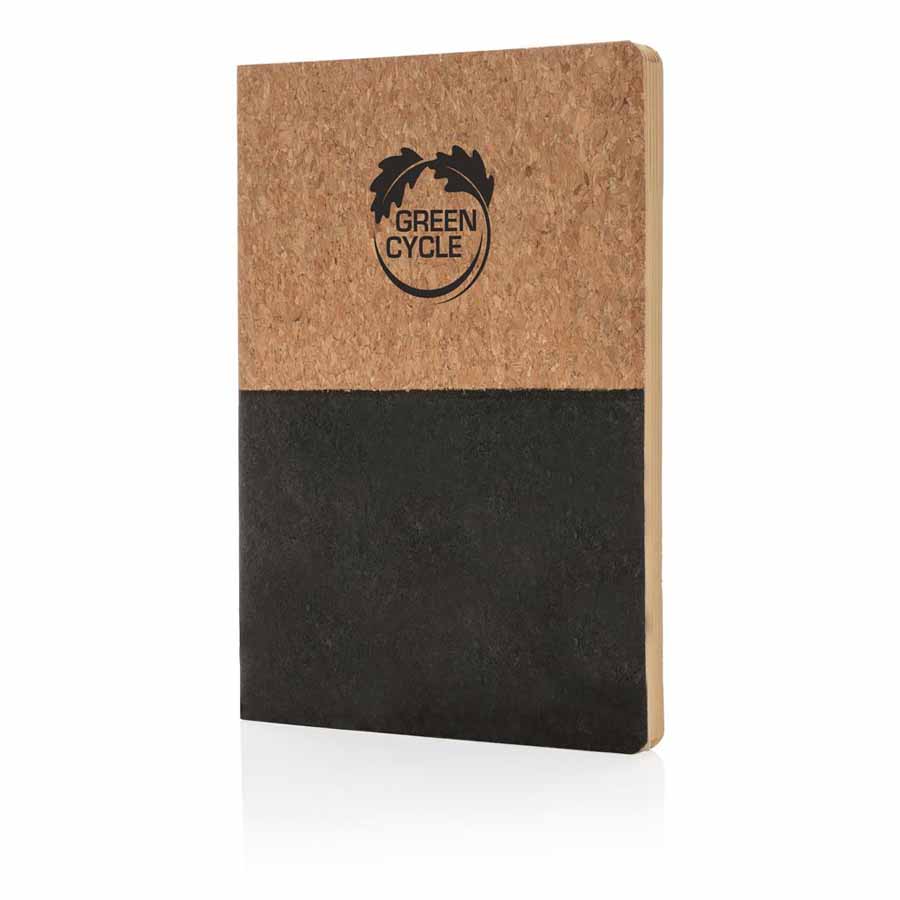 Eco notitieboek van kurk