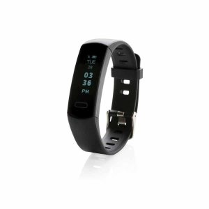 Trendy waterdichte activiteiten tracker met OLED-scherm.