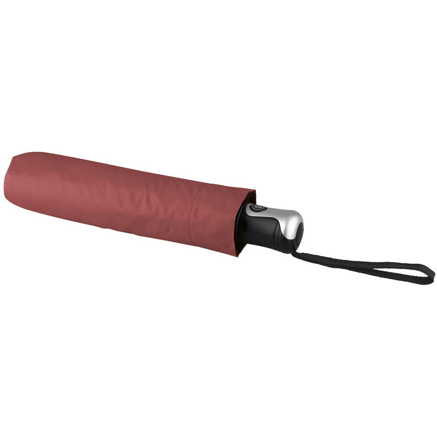 Alex 21.5 inch 3 sectie automatische paraplu met bedrukking Alex 21.5 inch 3 sectie automatische paraplu met bedrukking