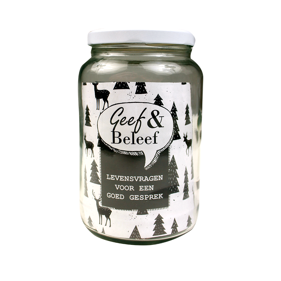 Geef&Beleef Kerst pot