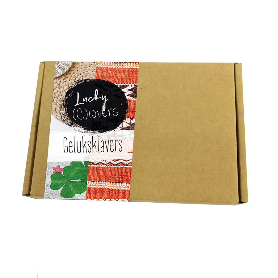 Lucky Clovers met broodtrommelkaartjes