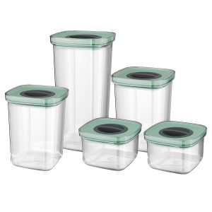 Leo Line 5-delige set smart seal bewaardozen
