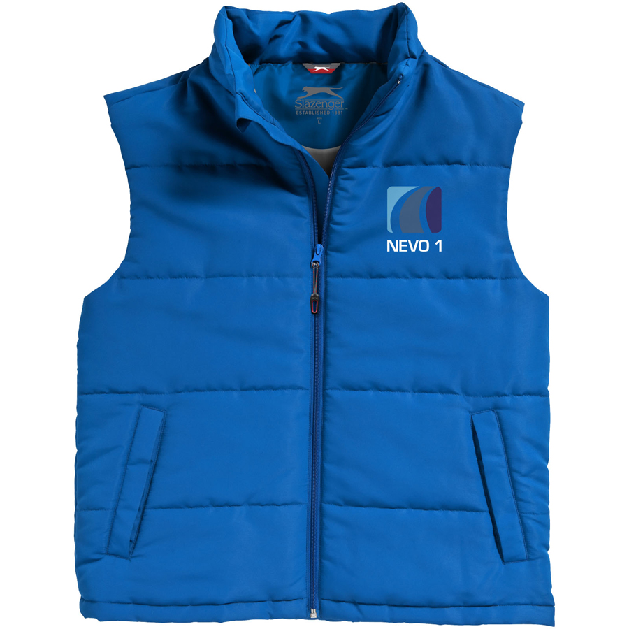 Bedrukte Gravel heren bodywarmer Bedrukte Gravel heren bodywarmer