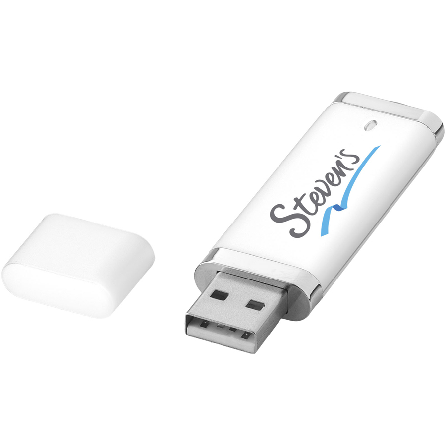Flat USB 4GB met bedrukking Flat USB 4GB met bedrukking