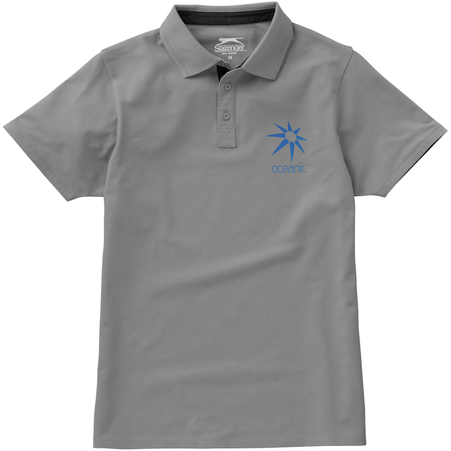 Hacker heren polo met bedrukking Hacker heren polo met bedrukking