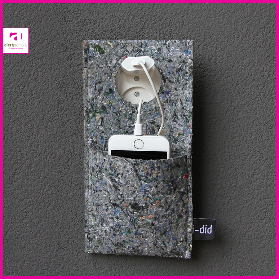 IDID telefoon organizer van gerecycled vilt 3 IDID telefoon organizer van gerecycled vilt
