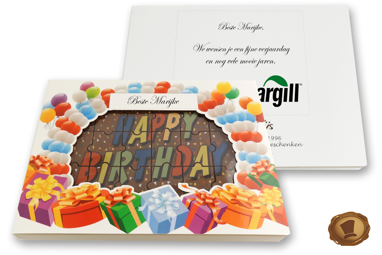 Verjaardags service – Happy Birthday Choco-Paradijs