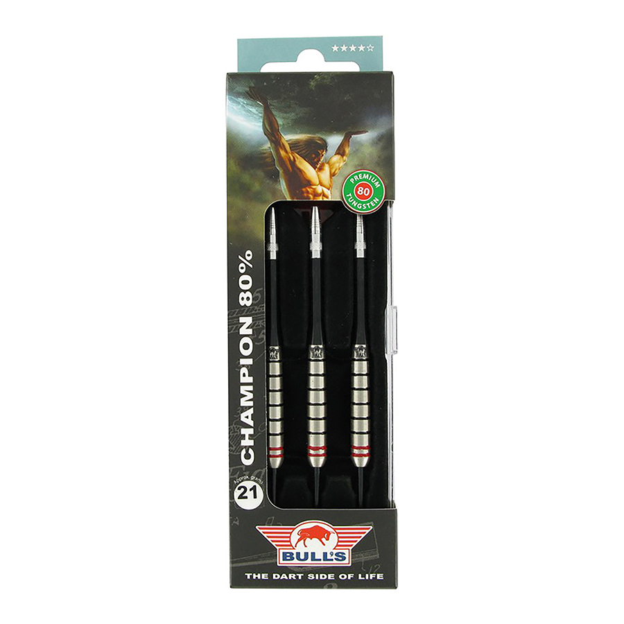 Bull's Champion 80 Tungsten Match Darts 21 gram Bull's Champion 80 Tungsten Match Darts 21 gram