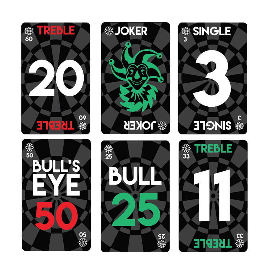 Bull's Deal-a-Dart Playing Cards 2 Bull's Deal-a-Dart Playing Cards