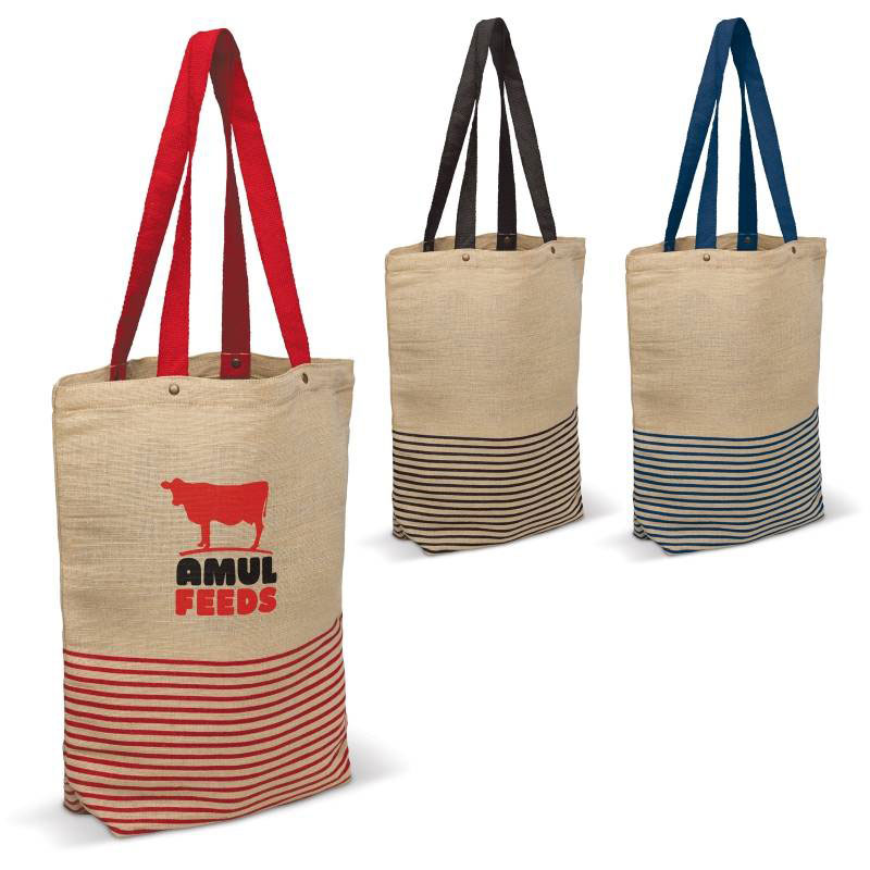 Jute tas met logo bedrukking Jute tas met logo bedrukking