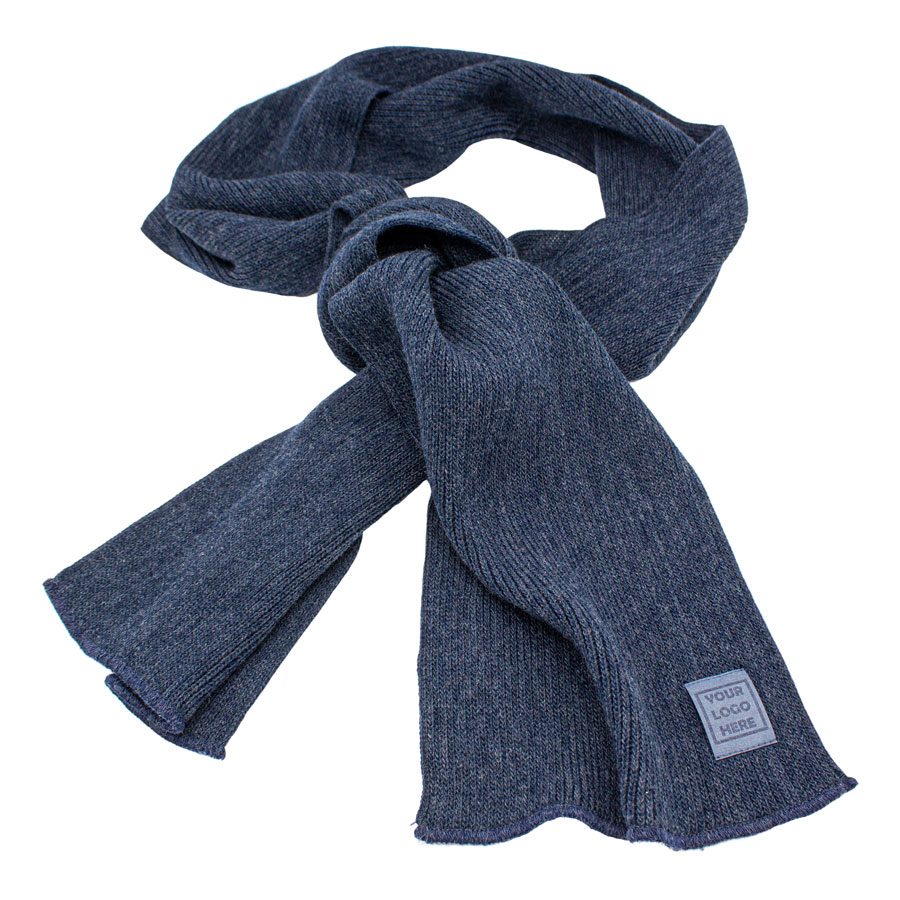 Casual sjaal met luxe eigen label Casual sjaal met luxe eigen label
