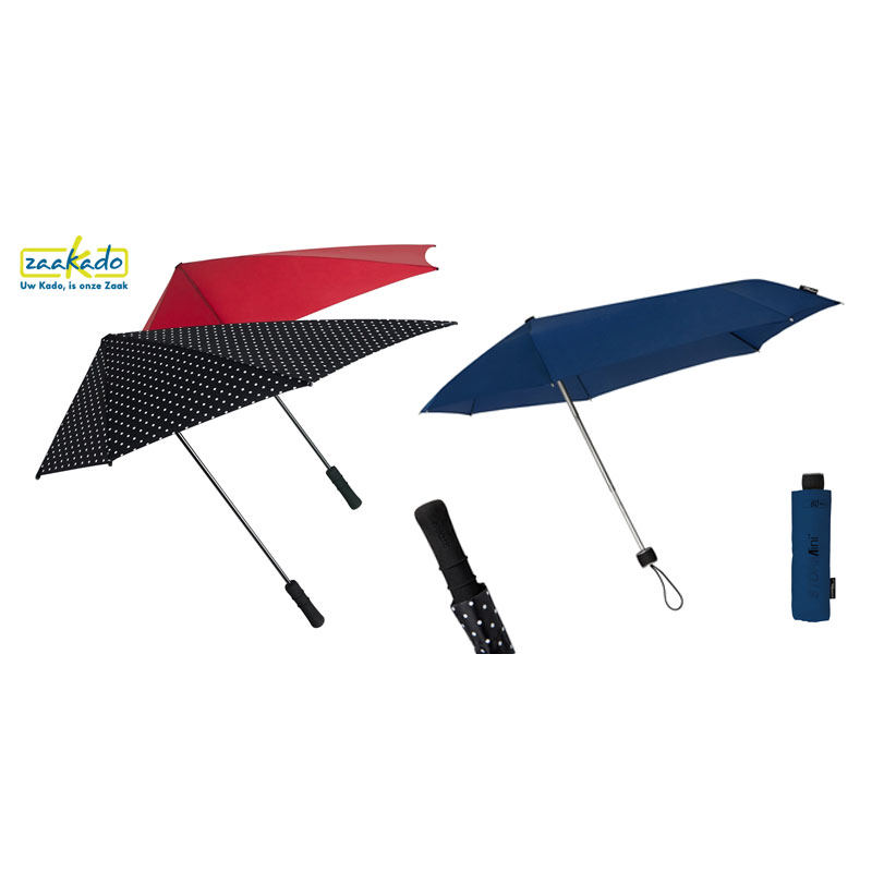 Duurzaam en kleurrijk de stormparaplu!