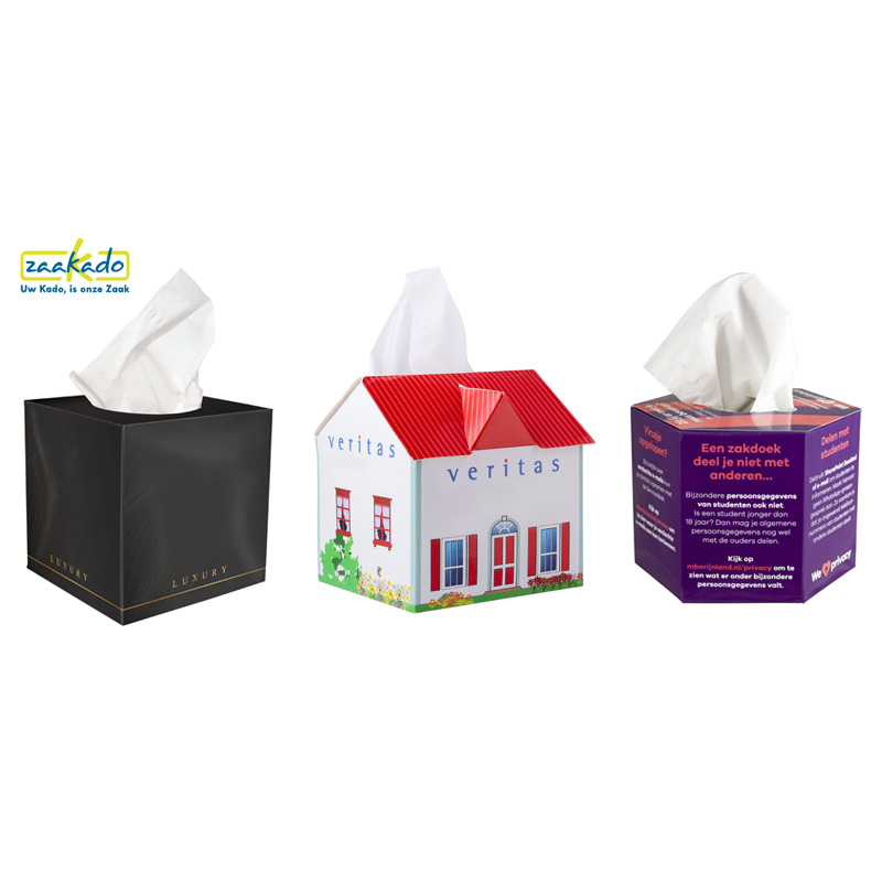 tissuebox bedrukt full colour logo eigen ontwerp tissuebox bedrukt full colour logo eigen ontwerp