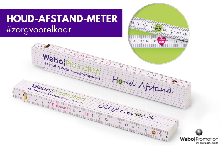 Houd-afstand-meter