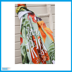 All-over bedrukte handdoek