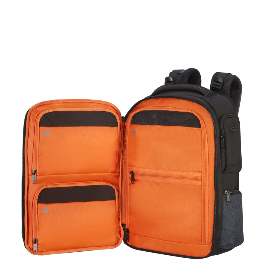Samsonite rugzak voor zakenreis of citytrip, personaliseerbaar met logo of initialen (2)