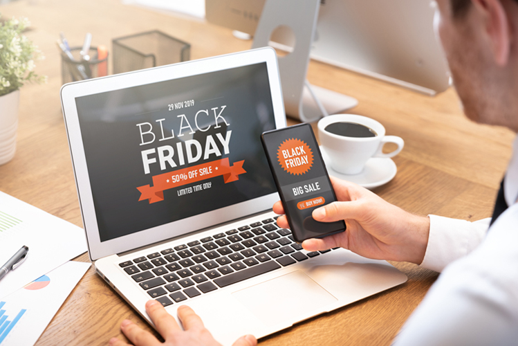 Black Friday minder in trek a.g.v. corona