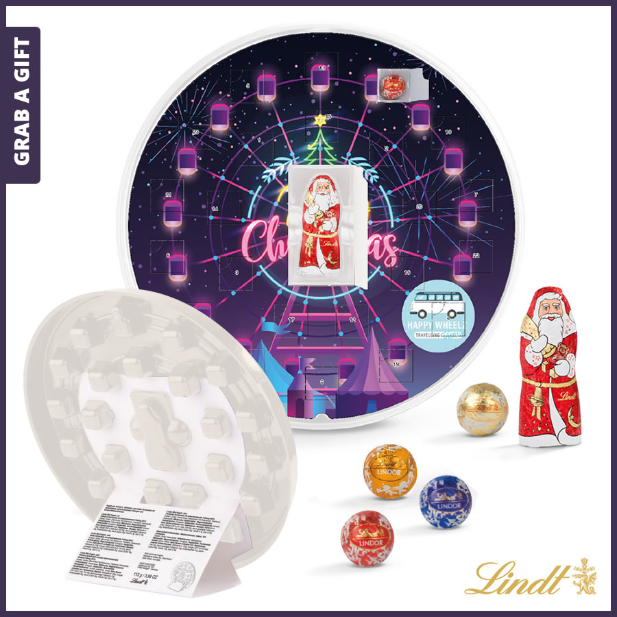Grab-a-Gift-Relatiegeschenk-Ronde-Adventskalender-in-kleur-bedrukken-met-logo-en-reclame